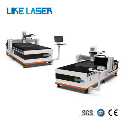 50W 100W LED Hintergrundbeleuchtung Sandstrahl Grenzspiegelmaschine mit kontinuierlichem Wellenlaser