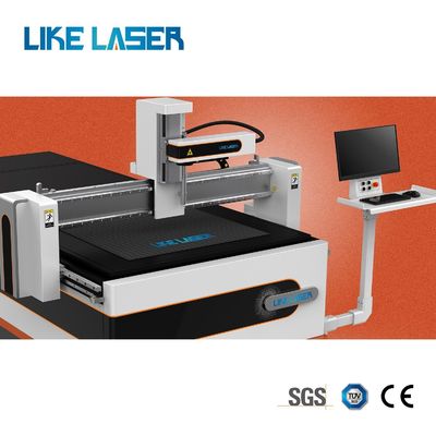 50W 100W LED Hintergrundbeleuchtung Sandstrahl Grenzspiegelmaschine mit kontinuierlichem Wellenlaser