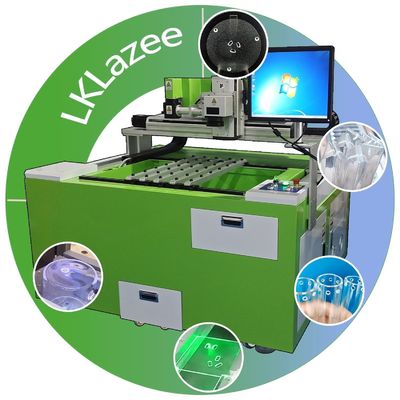 Anpassungsfähige Glaslaserbohrmaschine mit weniger als einer Minute Vorwärmzeit