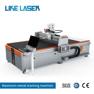 CE-zertifizierte Goldlaser-chemische Radiermaschine für die Gravierung von Edelstahlplatten