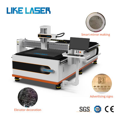 CNC-Gravurmaschine für Spiegel Dekorativ geätzte Edelstahlplatte Aufzugstür