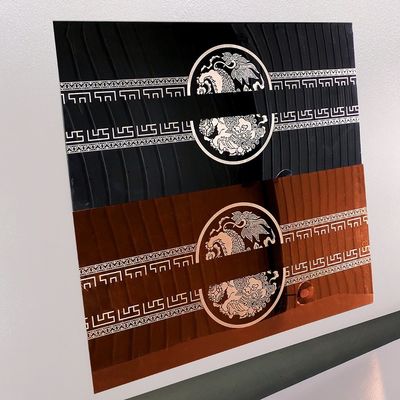 Gittergravierender CNC-Laser für die größte farbige dekorative Edelstahlplatte der Welt
