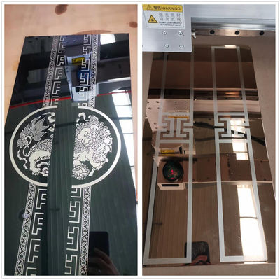 1500mm*3000mm 1390 Laser-Gravurmaschine zum Ätzen dekorativer Oberflächen Einseitiges Sprühen