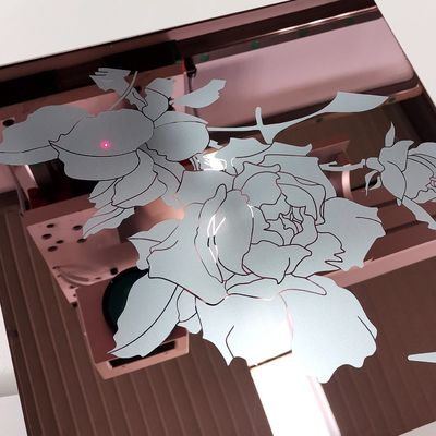 1300mm*2500mm Aluminium-Laser-Gravurmaschine für Wanddekoration Edelstahl-Etschplatte