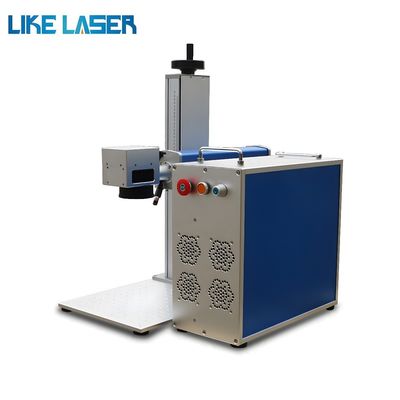 Computergesteuerte tragbare Modellfaserlasermarkierungsmaschine zur Maskenmustermarkierung