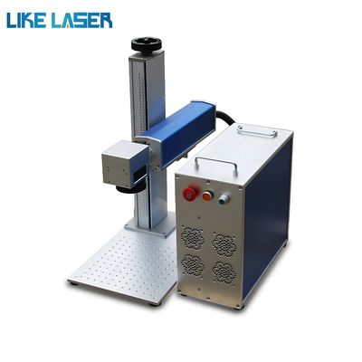 Computergesteuerte tragbare Modellfaserlasermarkierungsmaschine zur Maskenmustermarkierung