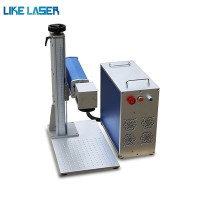 Computergesteuerte tragbare Modellfaserlasermarkierungsmaschine zur Maskenmustermarkierung