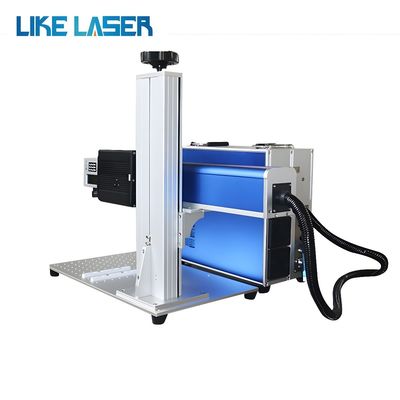 Lasermarkierungsmaschine Verkauf Split Lasermaschine Laserleistung 30W Laserquelle Raycus Max
