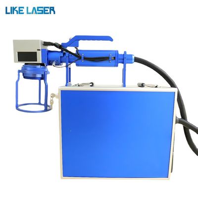 20W 30W 50W Mini Portable Handheld Kleines Desktop-Metallblech-Platte Lasermarker-Graver Gravur-Gravur-Markierungsmaschine