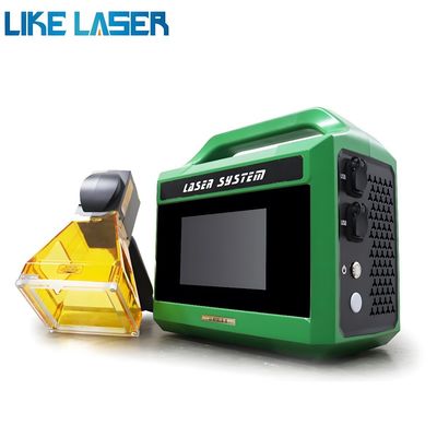 Entfernen Sie Rost aus Metall mit Mini 200W Fiber Laser Reinigungsmaschine Advanced Technology