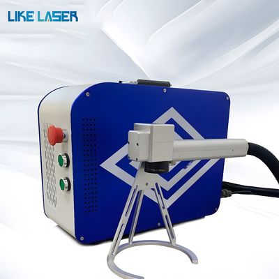 Entfernen Sie Rost aus Metall mit Mini 200W Fiber Laser Reinigungsmaschine Advanced Technology