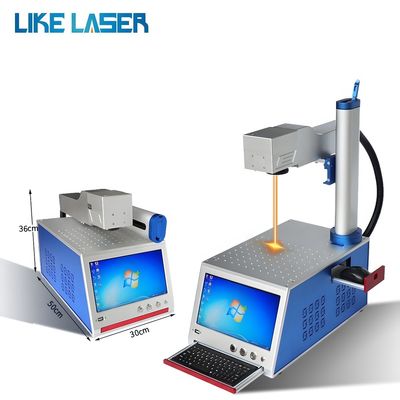 Jpt Raycus All-in-One-Type Faserlasermarkierungsmaschine für Stifte in Baustoffgeschäften