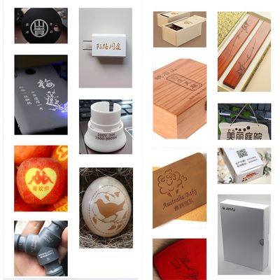 Autofokus Galvo CO2-Markierungsmaschine mit Synrad Laserquelle 60W und 20mm Feldobjektiv