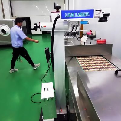 UV-Lasermarkierungsmaschine für PPR-PE-HDPE-Rohrgravierungen Datum Code 190cm * 150cm * 70cm