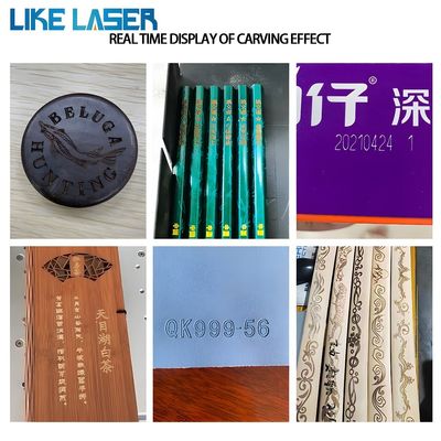 30 Watt Plastikkabeldraht-Lasermarkierungsmaschine mit und 175mm*175mm Markierungsfläche