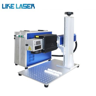 3D 20W 30W 50W Minifaserlasergravur für Gold Schmuck Messing Metall 190cm * 150cm * 70cm