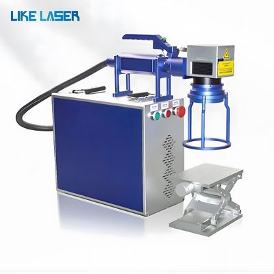 Anpassungsfähige tragbare Lasermarkierungsmaschine für Metallreifen Anpassung