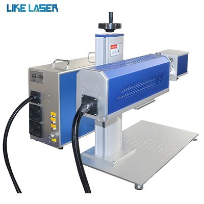 Nichtmetallische Gravur Galvo CO2 Ov Laser mit Luftkühlsystem und Förderband 30W 60W