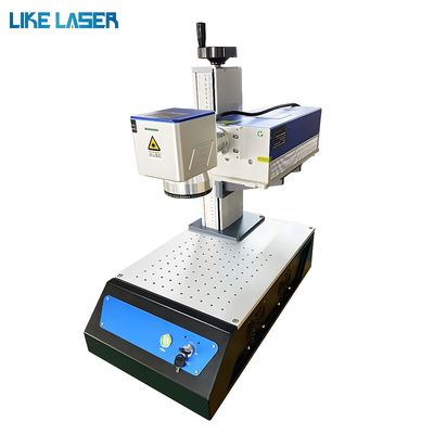 20W 30W 60W Faserlasermarkierungsmaschine für Metallschmuck Lasergravierungs-Essmaschine
