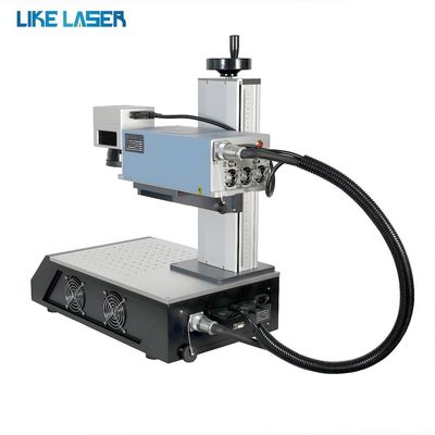 20W 30W 60W Faserlasermarkierungsmaschine für Metallschmuck Lasergravierungs-Essmaschine