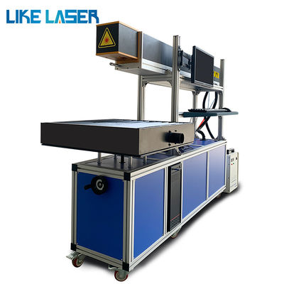 80W 100W 130W CO2 Galvo Laser Markierungsmaschine für Glasrohr Keramik Kristallgravur