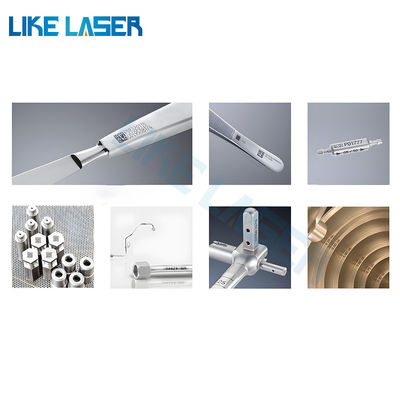 Hoch-Z-Achse Faserlaser-Markierungsmaschine Desktop 30W / 50W Laserquelle Raycus Max
